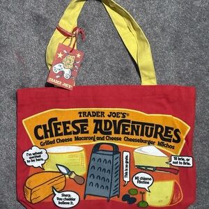 Trader Joe's Cheese Adventures Tote Bag